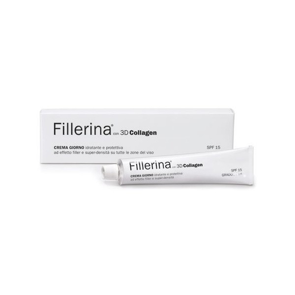 Labo FILLERINA 3d Collagen Crème Jour 3 poids moléculaires visage mesure 3 Plus 50 ml