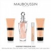 Mauboussin - Coffret Prestige 2023 Pour Elle : Eau de Parfum 100ml, Gel Douche 90ml, Lait Corps 90ml & Travel Spray 20ml