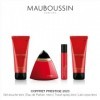 Mauboussin - Coffret Prestige 2023 In Red : Eau de Parfum 100ml, Gel Douche 90ml, Lait Corps 90ml & Travel Spray 20ml