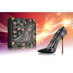 Coffret parfum escarpin Miss Fashionista black 100ML - Nouvelle Edition