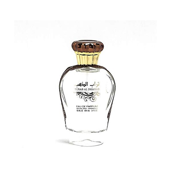 Parfum Turab Al Dhahab ARD AL ZAAFARAN Eau de Parfum de Haute Qualité et de Longue Durée, Arabe Oriental 100ML avec Bergamote