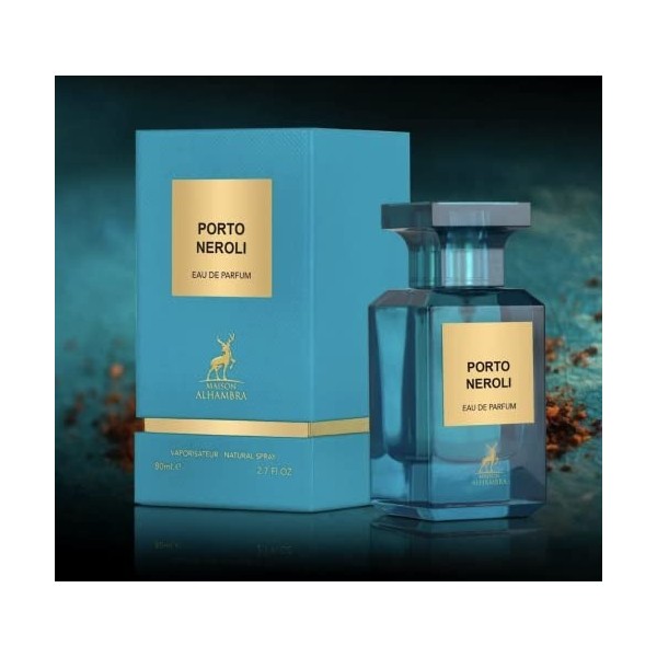 Porto Neroli | Eau de parfum 80 ml | Par Maison Alhambra