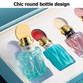 Eau de Parfum Femme Vaporisateur, Coffret de 4 Eaux de Parfums Miniatures 80 ml, Senteur Florale Fruitée & Gourmande Parfums 
