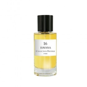 N°16 Havana | Tobacco - Collection Prestige edition Privée Rose Paris - Eau de Parfum Haut de Gamme - Made in France + Pochon