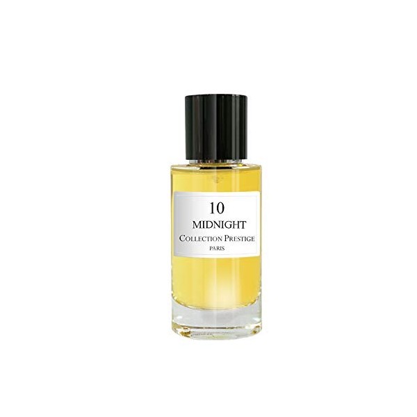 N°10 Midnight | Collection Prestige edition Privée Rose Paris - Eau de Parfum Haut de Gamme - Made in France + Pochon Rose Pa
