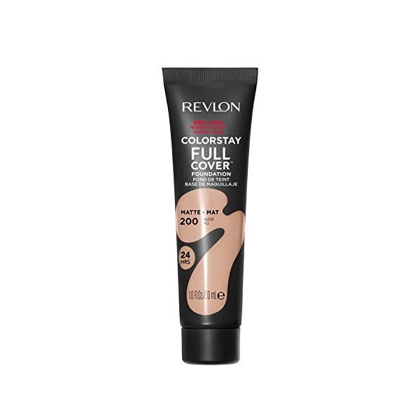Revlon ColorStay – Fond de teint mat longue tenue à couvrance totale, résistant à la chaleur et à la transpiration, Warm Gold