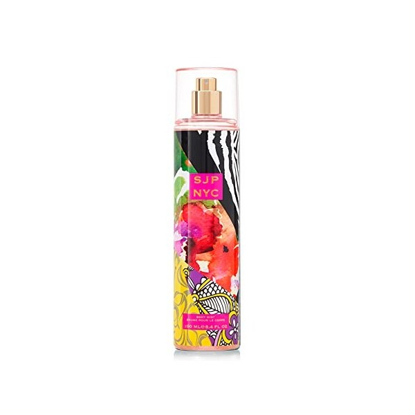 SJP NYC par SJP Brume corporelle pour femme – Parfum aventureux et séduisant – Cocktail de notes florales, fruitées et musqué