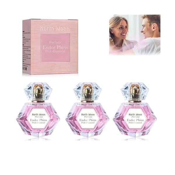 Endorphins Pink Diamond Perfume, 50 ml Enhanced Scents Perfume, Pheromone Perfume, Enhanced Scents Pheromone Perfume for Wome