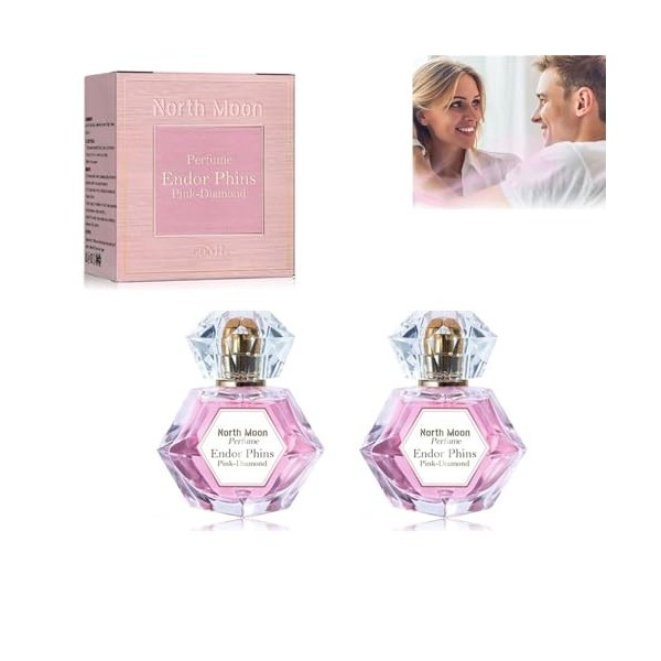 Endorphins Pink Diamond Perfume, 50 ml Enhanced Scents Perfume, Pheromone Perfume, Enhanced Scents Pheromone Perfume for Wome