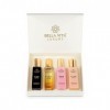 Bella Vita Luxury Woman Eau de Parfum Coffret cadeau 4 x 20 ml pour femme avec CEO, Honey Oud, Glam, Rose Parfum | Parfum flo