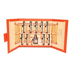 Ensemble de Parfums, 10 Pièces Ensemble de Parfums Clairs à Foncés Ensemble de Parfums Fruités et Floraux avec Ventouse Magné