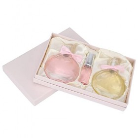 Ensemble de parfum féminin parfum floral élégant vaporisateur de parfum longue durée for femme or rose, vaporisateur de parfu