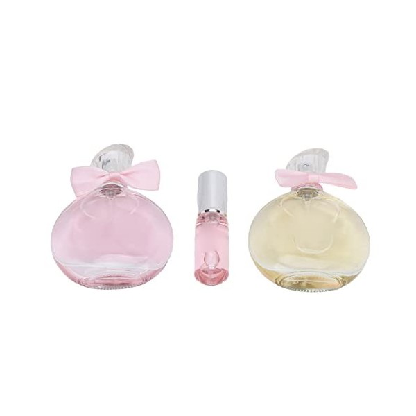 Ensemble de parfum féminin parfum floral élégant vaporisateur de parfum longue durée for femme or rose, vaporisateur de parfu