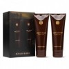 Benjamin Barber Coffret cadeau Black Oak Body Duo 2x250ml - Crème adoucissante pour la peau et savon corporel hydratant pour 