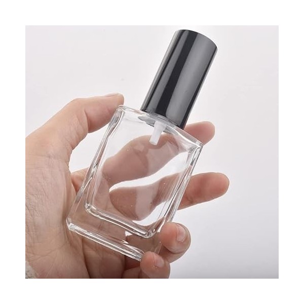 NLLeZ 5pcs 15 ML 30 ML 50 ML de Mini-échantillon de Parfum de Parfum de Parfum de Parfum de Parfum de pulvérisation de Verre 