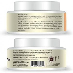 Verem Veda Bio Crème végétale anti-âge à la vitamine C 100 ml
