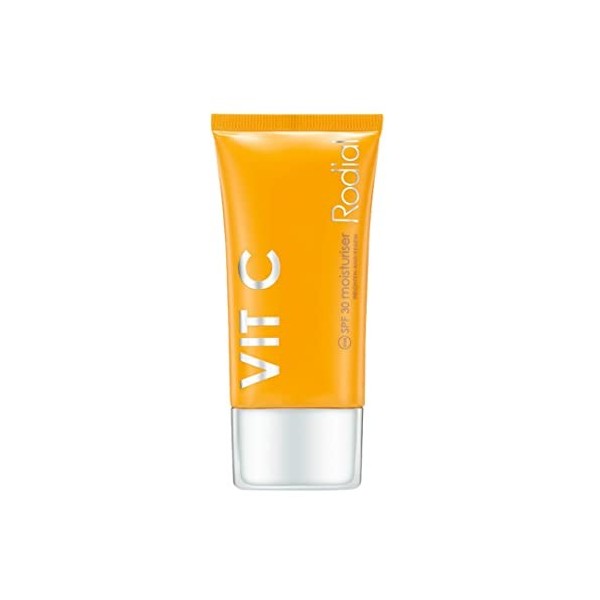 Rodial Vit C SPF30 Hydratant 40 ml - Protection SPF30 UVB UVA - Hydratant quotidien léger - Vitamine C, Acide Hyaluronique, S