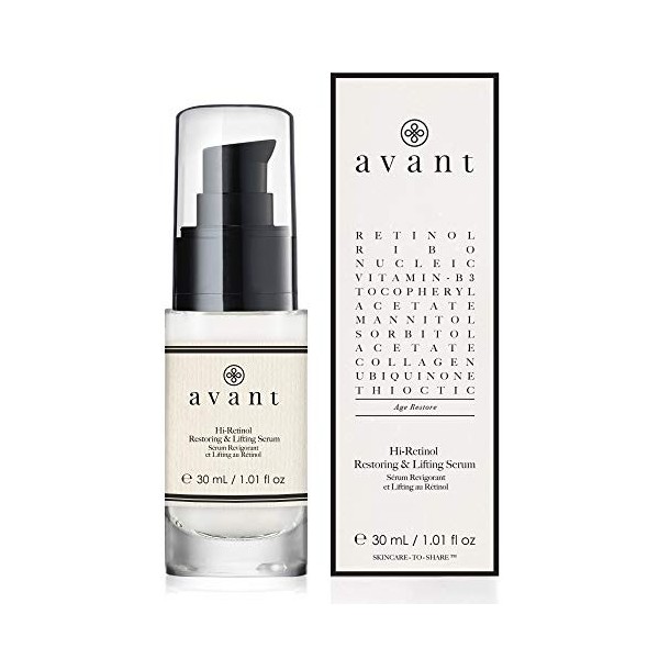 Avant | Sérum Revigorant/Lifting au Rétinol | 1x30ml