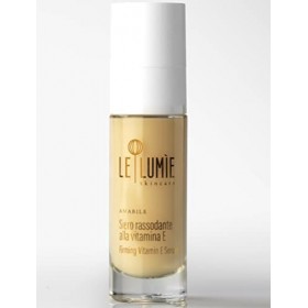 Le Lumie Amabile - Sérum Anti-rides Vitamine E Hydratant Élastifiant 92% naturel Resvératrol Vitamine E Microalgue Algue Brun
