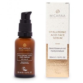 ACARAA Sérum Naturel Pour Visage, Sérum À LAcide Hyaluronique Anti-Rides Et Pour Peau Sèche, Soin Du Visage Vegan Anti-Âge À