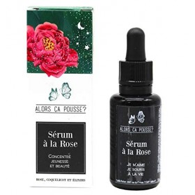 Sérum à la rose, concentré jeunesse et beauté