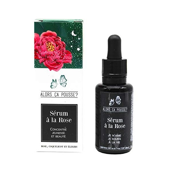 Sérum à la rose, concentré jeunesse et beauté