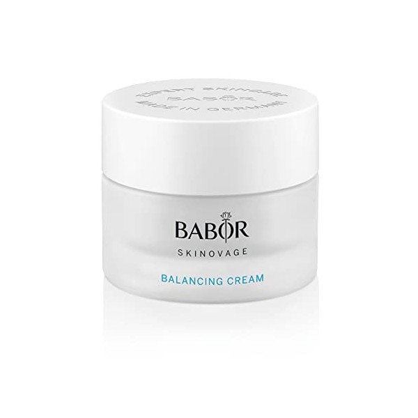 BABOR Skinovage Balancing Cream, Crème Visage pour Peaux Mixtes, Soin Hydratant Matifiant pour Un Teint Uniforme, Anti-Âge, 5