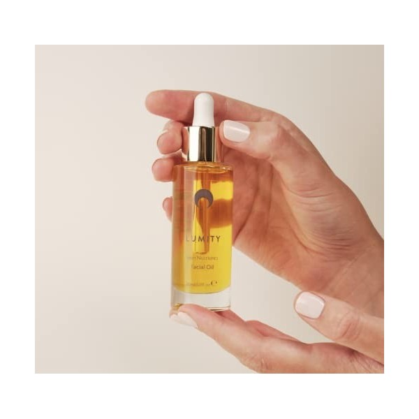 LUMITY LIFE FACIAL OIL: Huile hydratante naturelle Lumity Life pour les ridules et les rides