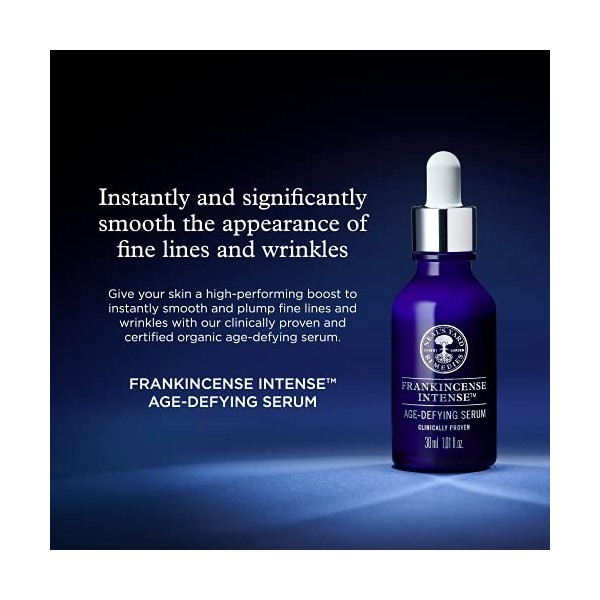 Neals Yard Remedies Sérum intense à lencens | Lisse instantanément les ridules | 30 ml