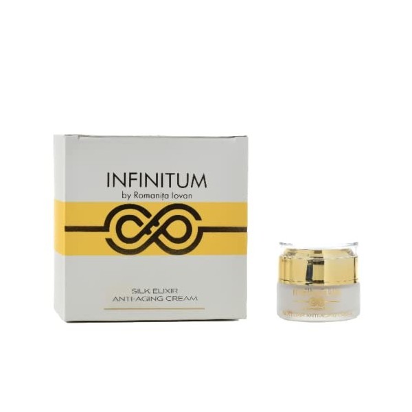 INFINITUM - By Romanița Iovan - Crème Anti-âge Silk Elixir Visage - types de peaux : toutes - 30 ml