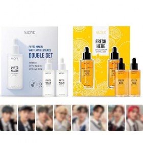 NACIFIC x SKZ Stray Kids Marchand Exclusif | Sérum Visage avec Photocartes officielles des STRAY KIDS tous les membres - Sé