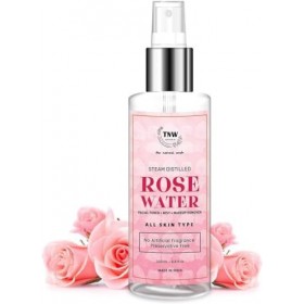 TARIBA Sérum visage à la vitamine C, sérum éclaircissant la peau et spray à leau de rose pour le visage, tonifiant et démaqu