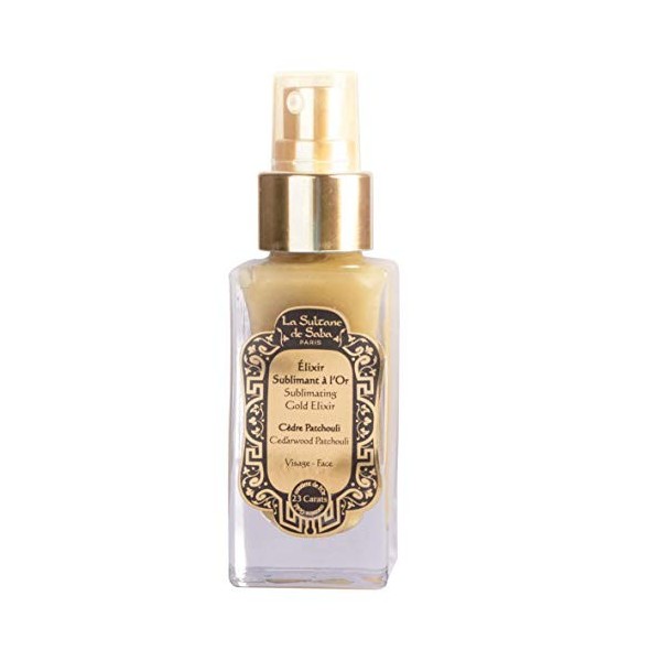 La Sultane de Saba Elixir Anti-Age à lOr Cèdre et Patchouli 50 ml