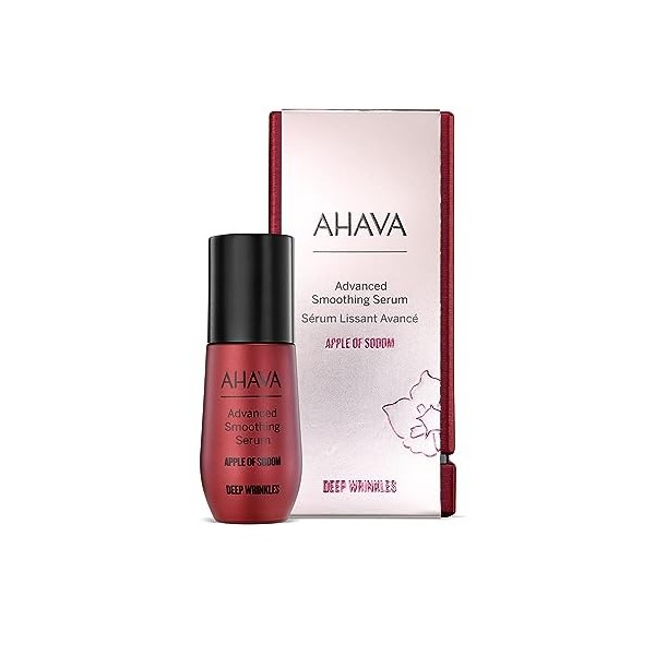 AHAVA Apple Of Sodome Advanced Smoothing Serum Face 30 Ml - Réduit Les Rides Liées À LÂge Pour Une Peau Plus Lisse, Plus Fer