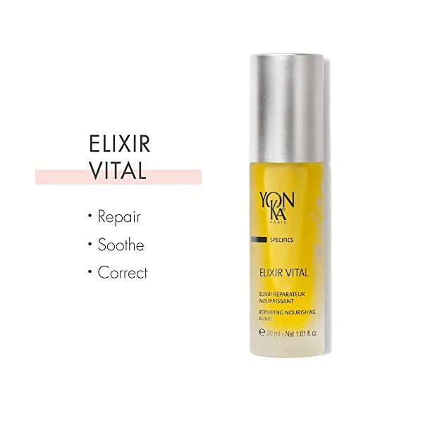 Yonka Elixir Vital Repairing Nourishing for Unisex 1.01 oz Serum