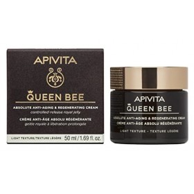 Apivita Queen Bee Crème anti-âge holistique texture légère à la gelée royale grecque 50ml
