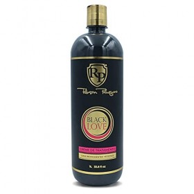 Kit Robson Peluquero Selagem Black Love Treatment Cream Fluid Finisher