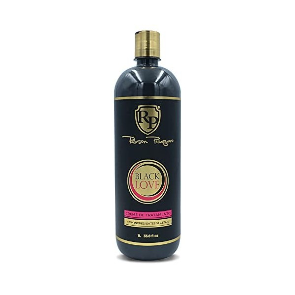 Kit Robson Peluquero Selagem Black Love Treatment Cream Fluid Finisher