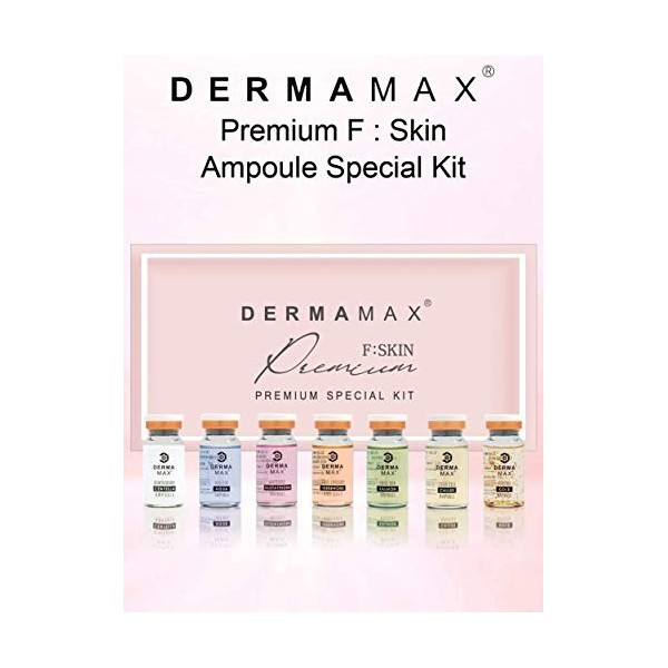 Dermamax Pack Premium Booster - 14 ampoules de 8 ml - En Corée du Sud