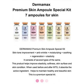 Dermamax Pack Premium Booster - 14 ampoules de 8 ml - En Corée du Sud