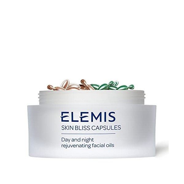 ELEMIS Gélules de récupération cellulaire skin bliss,capsule anti-âge pour purifier,reconstituer et nourrir la peau, soin vis