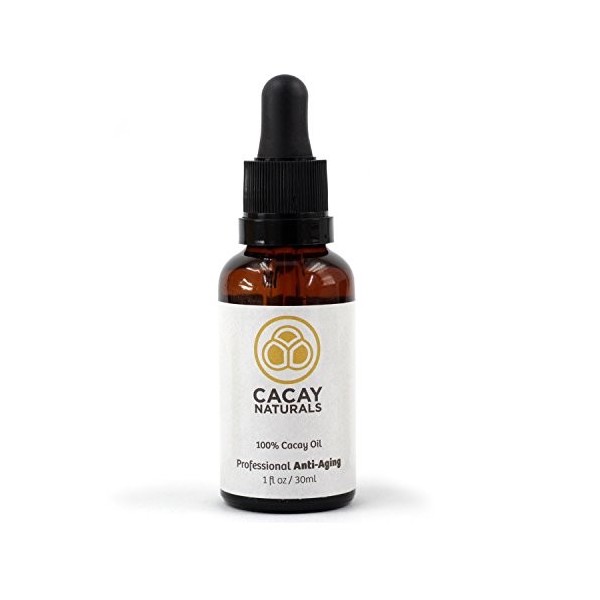 Cacay Naturals Face Oil - LA MEILLEURE Anti Aging et Anti rides pour votre peau. Contient 100% Pure Huile Cacay. Profitez de 