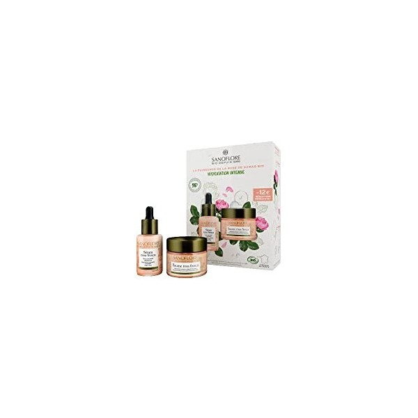 Sanoflore Sérum Rosa Fresca Bio 30 ml + Baume Rosa Fresca Bio 50 ml