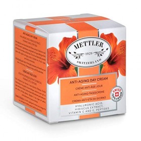 Mettler1929 Crème Anti-Âge Jour, 50ml │pour peau mature │végan – sans parabènes – fabrication Suisse