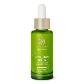 PRIMAVERA Hyaluron Sérum - De-Stressing & Régénération 30 ml - Cosmétique naturel - Sérum hyaluron efficace pour tous les typ