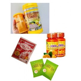 ladies shine glutathion advanced collagèn blanchissant anti tâches et VERGETURES, X2 Vitamine c ascorbic