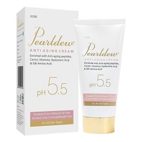 LOGY Crème anti-âge 50 g | à lhuile damande, à laloe vera, à lhuile de babusa, au bisabolol, au beurre de cacao, au thé v