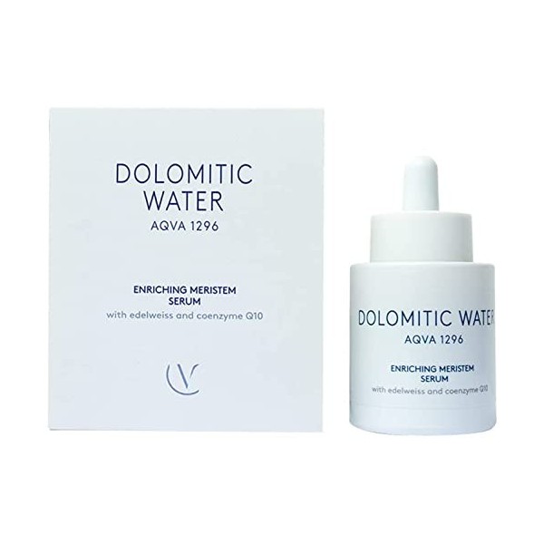 Eau dolomitique - 30 ml Sérum Anti-âge à lEdelweiss. Effet velouté