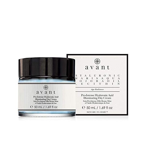 AVANT Soin Pro-Intense Effet Bonne Mine de Jour à lAcide Hyaluronique, 50 ml