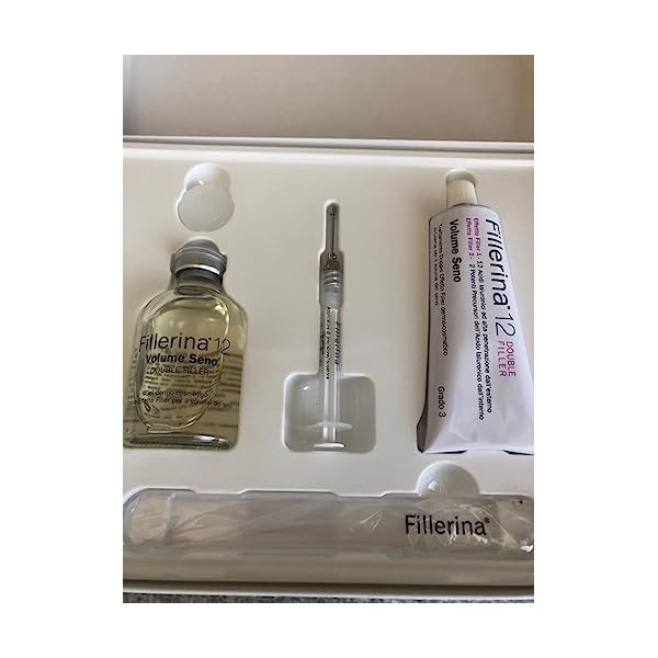 LABO FILLERINE 3D COLLAGEN 3 Poids Moléculaires Remplissage Gel+Voile Nourrissant Grade 3 Plus